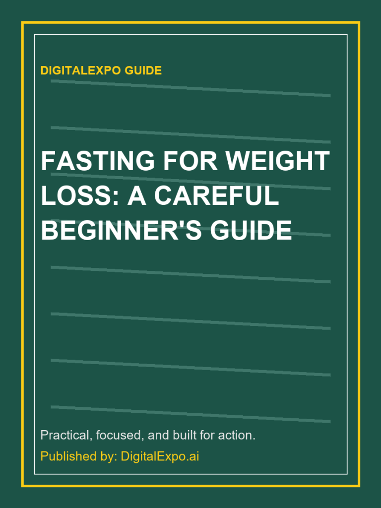 Fasting for Weight Loss: A Careful Beginner's Guide