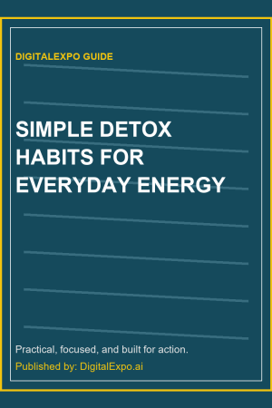 Simple Detox Habits for Everyday Energy