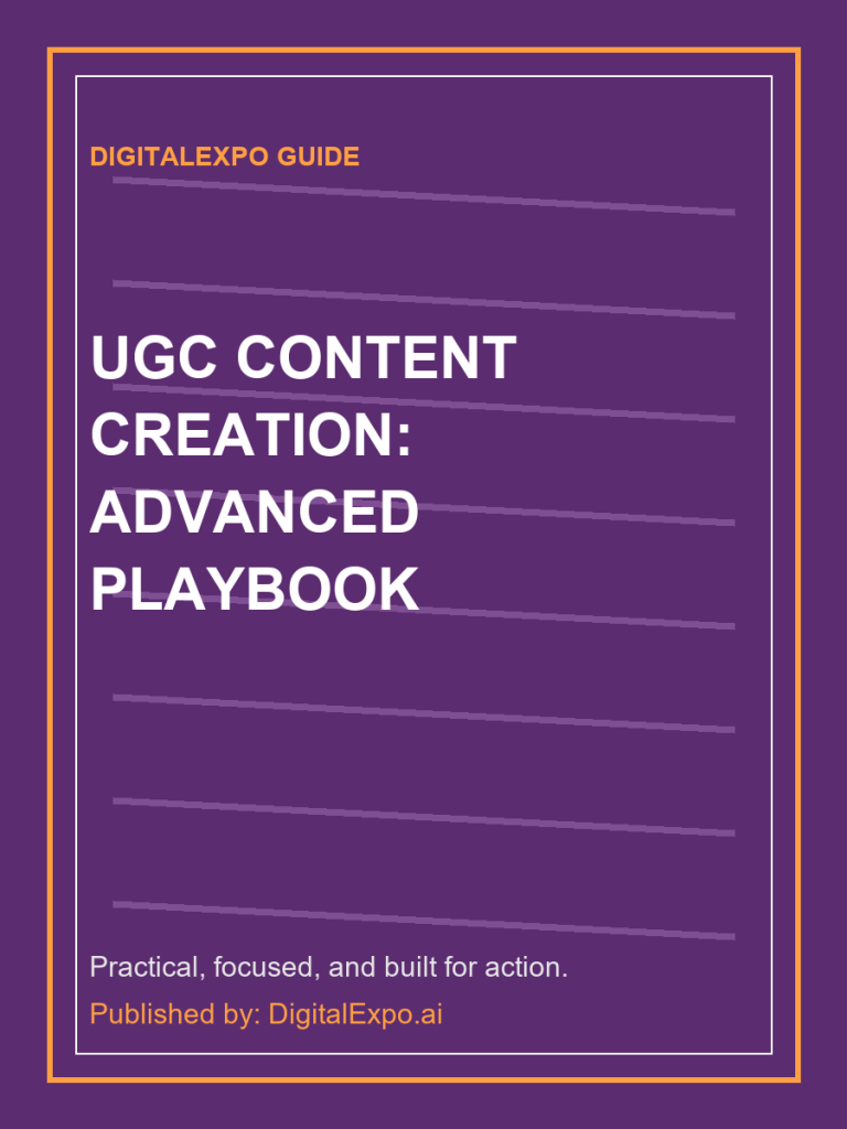 UGC Content Creation: Advanced Playbook