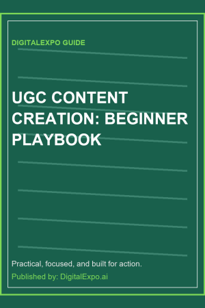 UGC Content Creation: Beginner Playbook