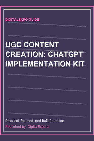 UGC Content Creation: ChatGPT Implementation Kit