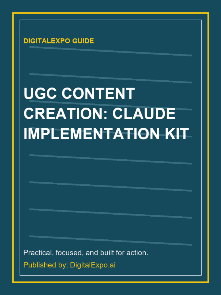 UGC Content Creation: Claude Implementation Kit