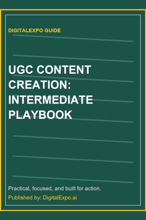 UGC Content Creation: Intermediate Playbook