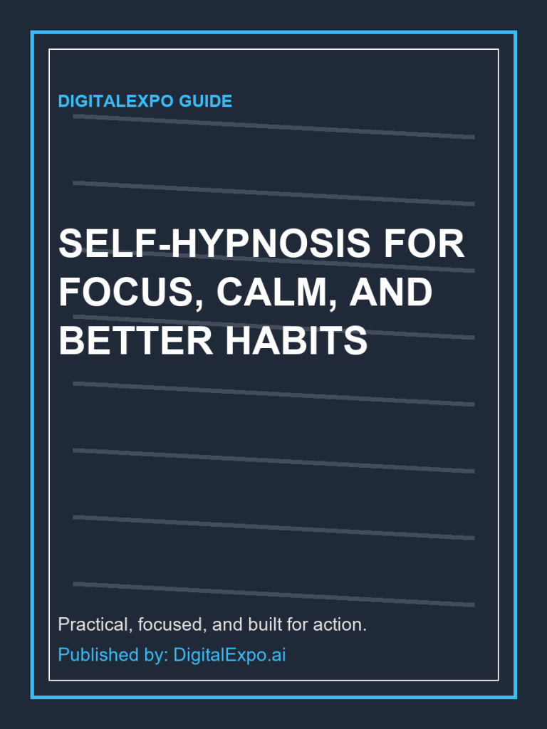 Self-Hypnosis for Focus, Calm, and Better Habits