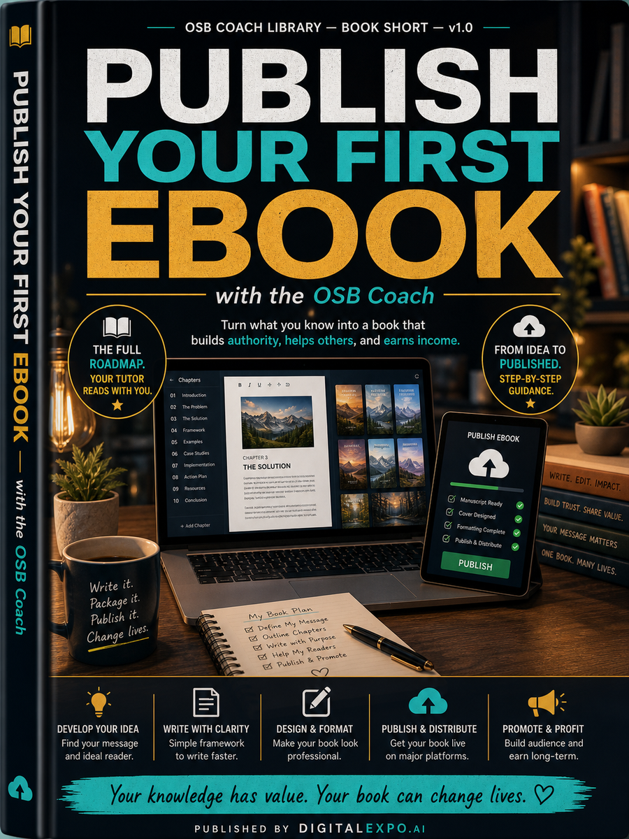 Publish Your First eBook