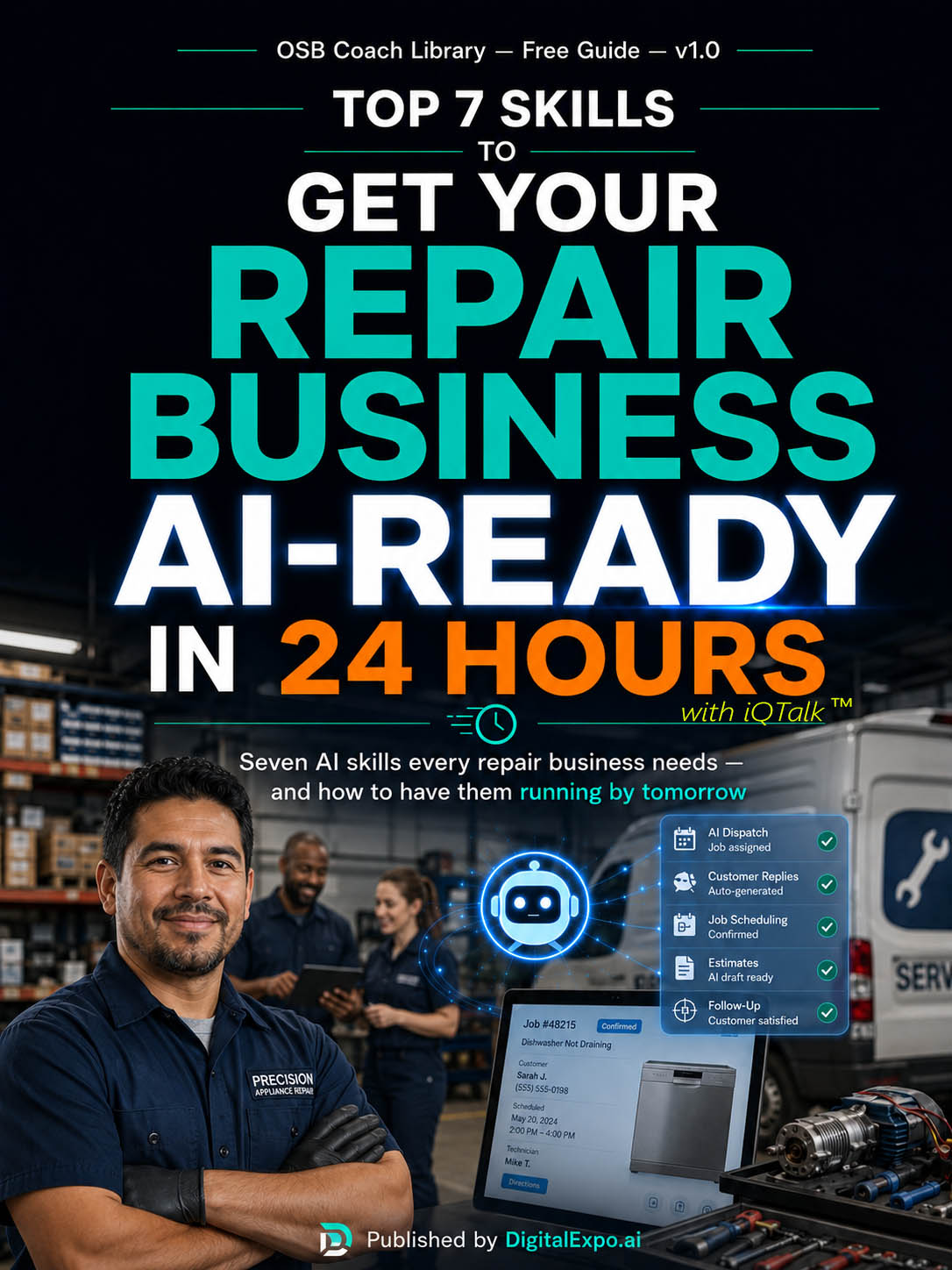Top 7 Skills to Get Your Repair Business AI-Ready in 24 Hours
